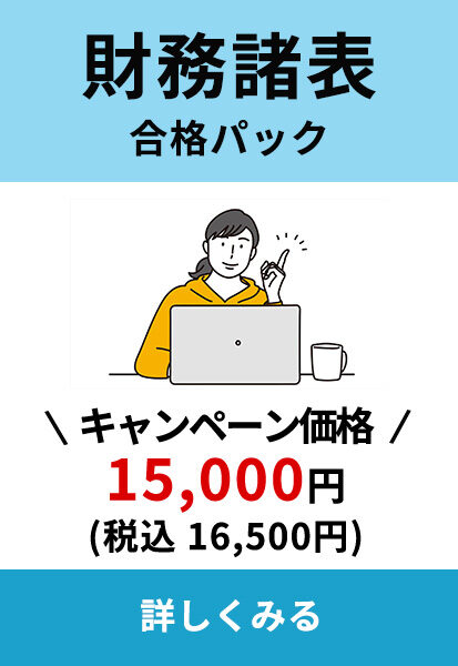 商品ページ単体--財務諸表--キャンペーン